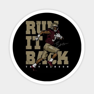 Trey Benson College Run It Back Magnet